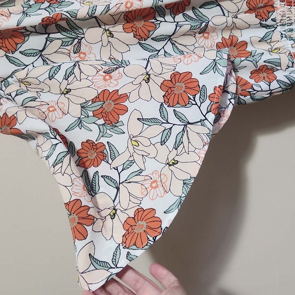 As U Wish Floral Dress size Large - Picture 6 of 6